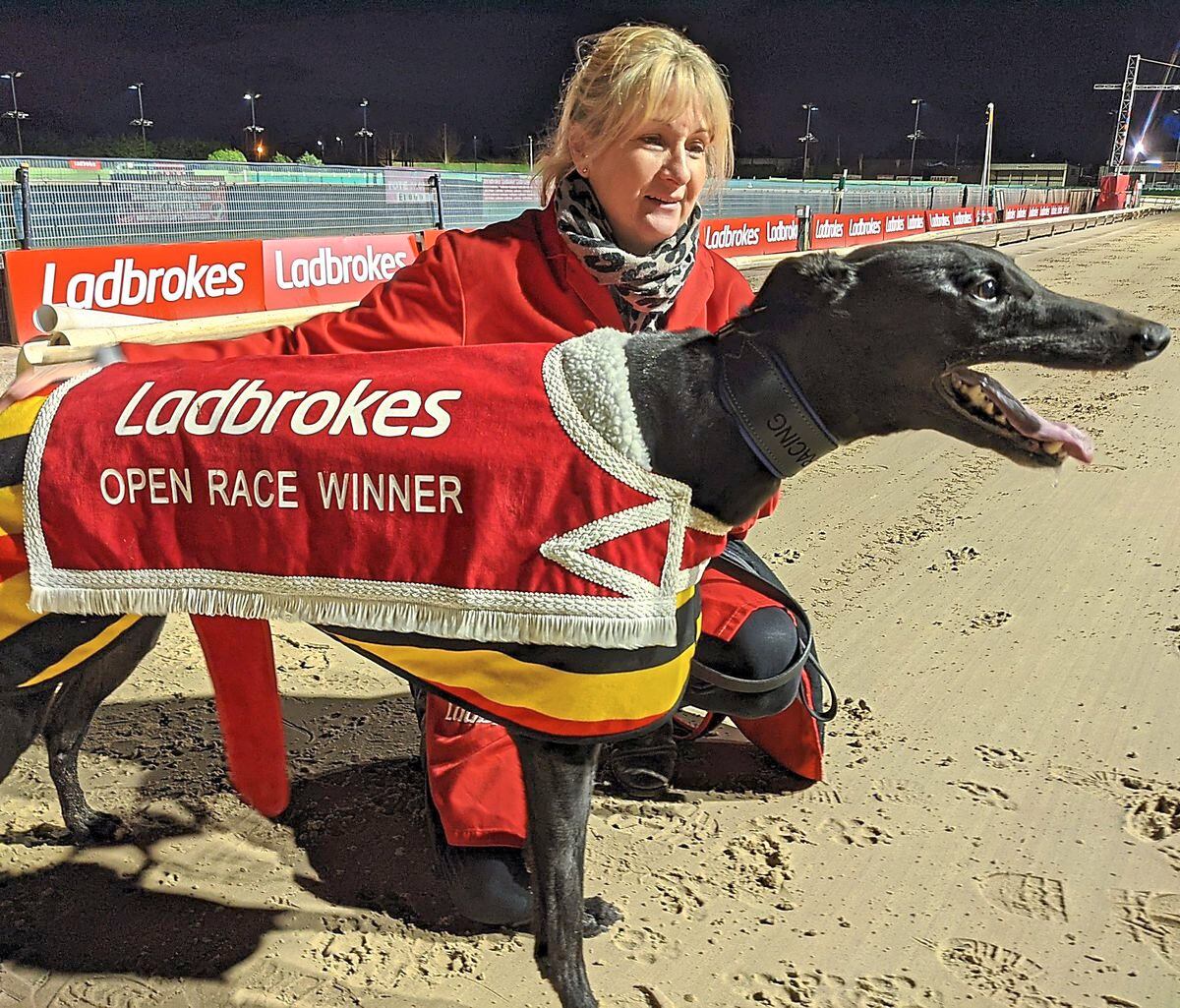 Burnchurch Mick could make it back-to-back LadbrokesWinter Derby victories at Monmore Green tonight