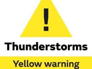 A yellow warning has been issued for the West Midlands area