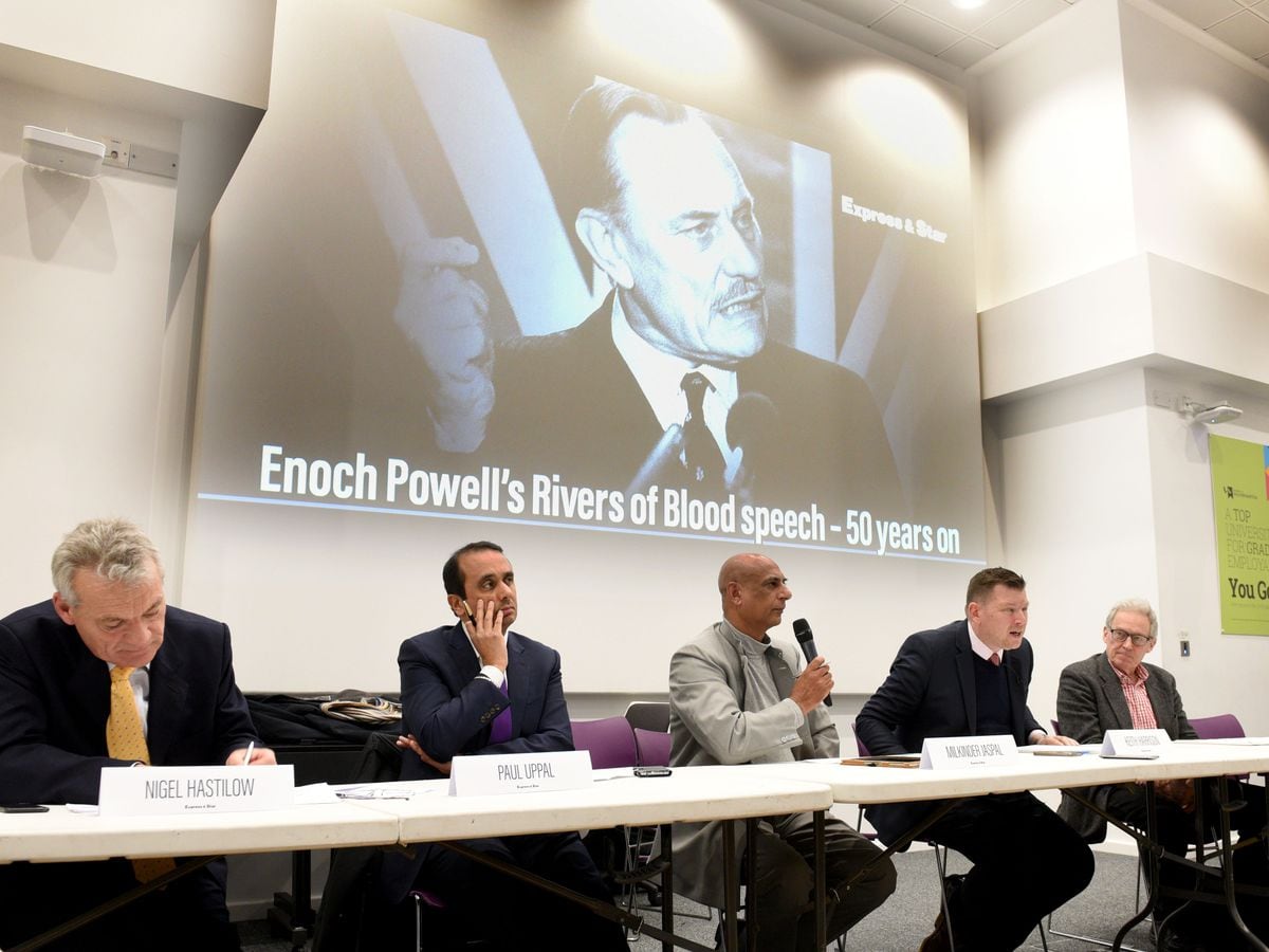 The panel for the Express & Star's Enoch Powell debate