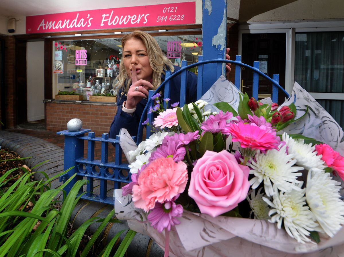 Amanda's Flowers, on Langley High Street, Oldbury