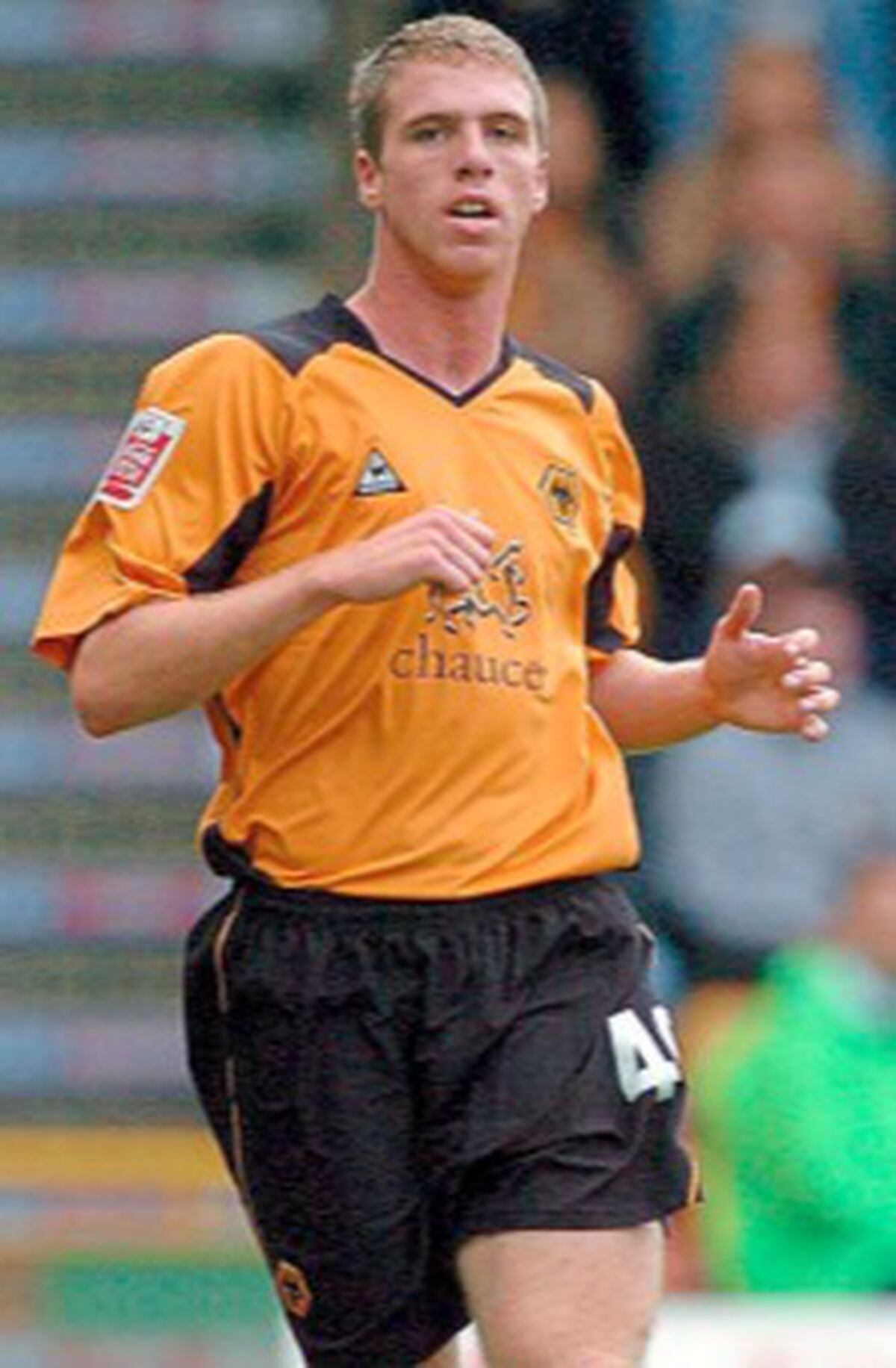 Keith Lowe during his Wolves days 