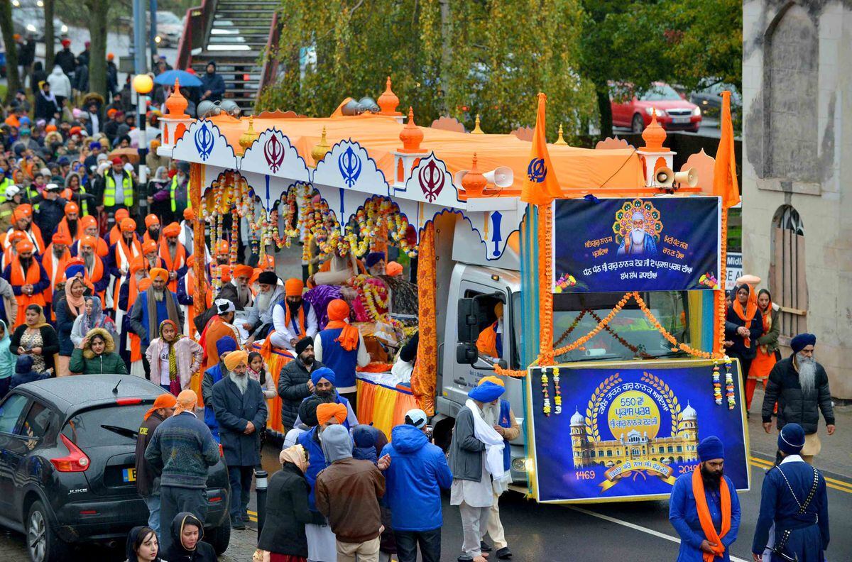 Celebrating Guru Nanak's 550th birthday in Sandwell