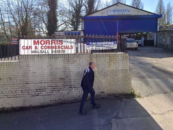 Morris Car and Commercials in Rollingmill Street in Walsall. Photo: Google Street View