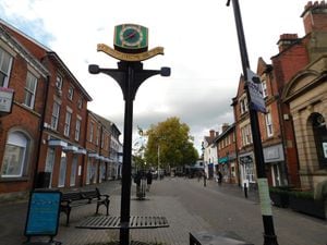 Stone High Street and Joules Clock