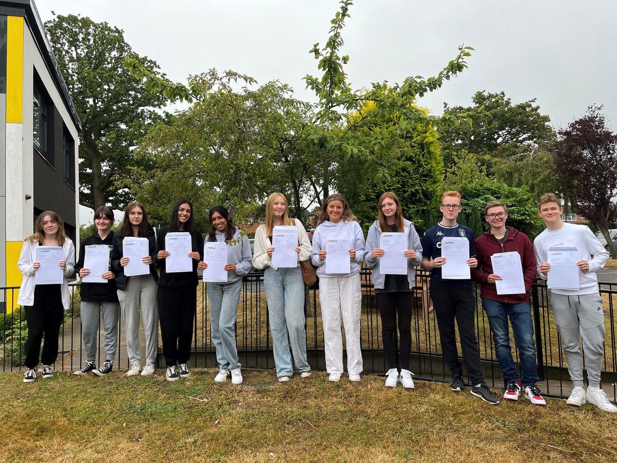 Fairfax Academy pupils are celebrating good results 