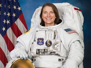 Portrait of astronaut Kayla Barron