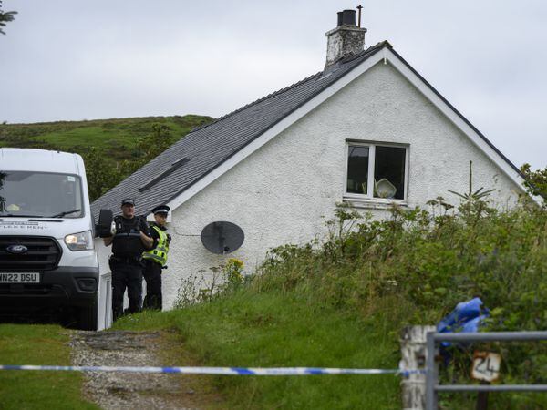 Isle of Skye incident scene