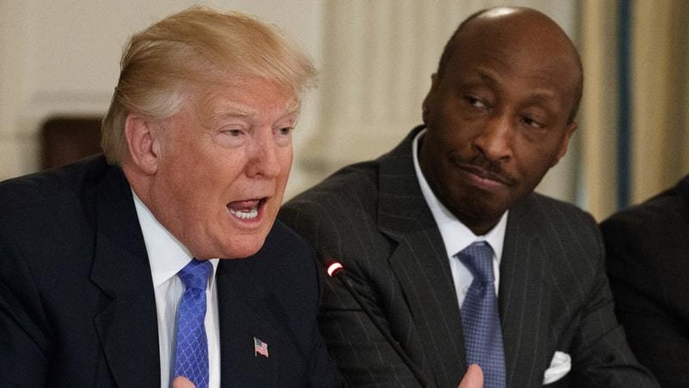 Trump blasts CEOs for quitting White House council 'out of embarrassment'
