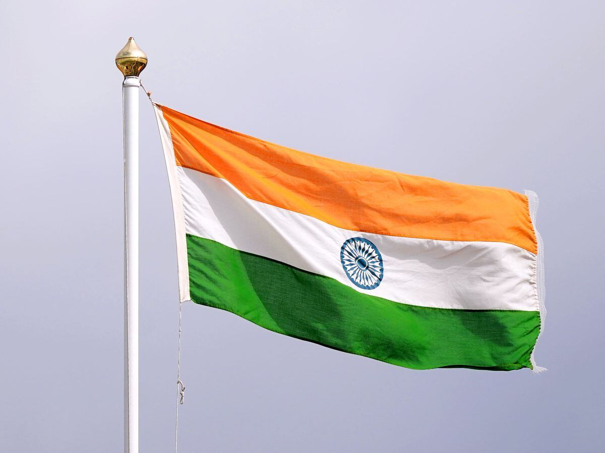 An India flag