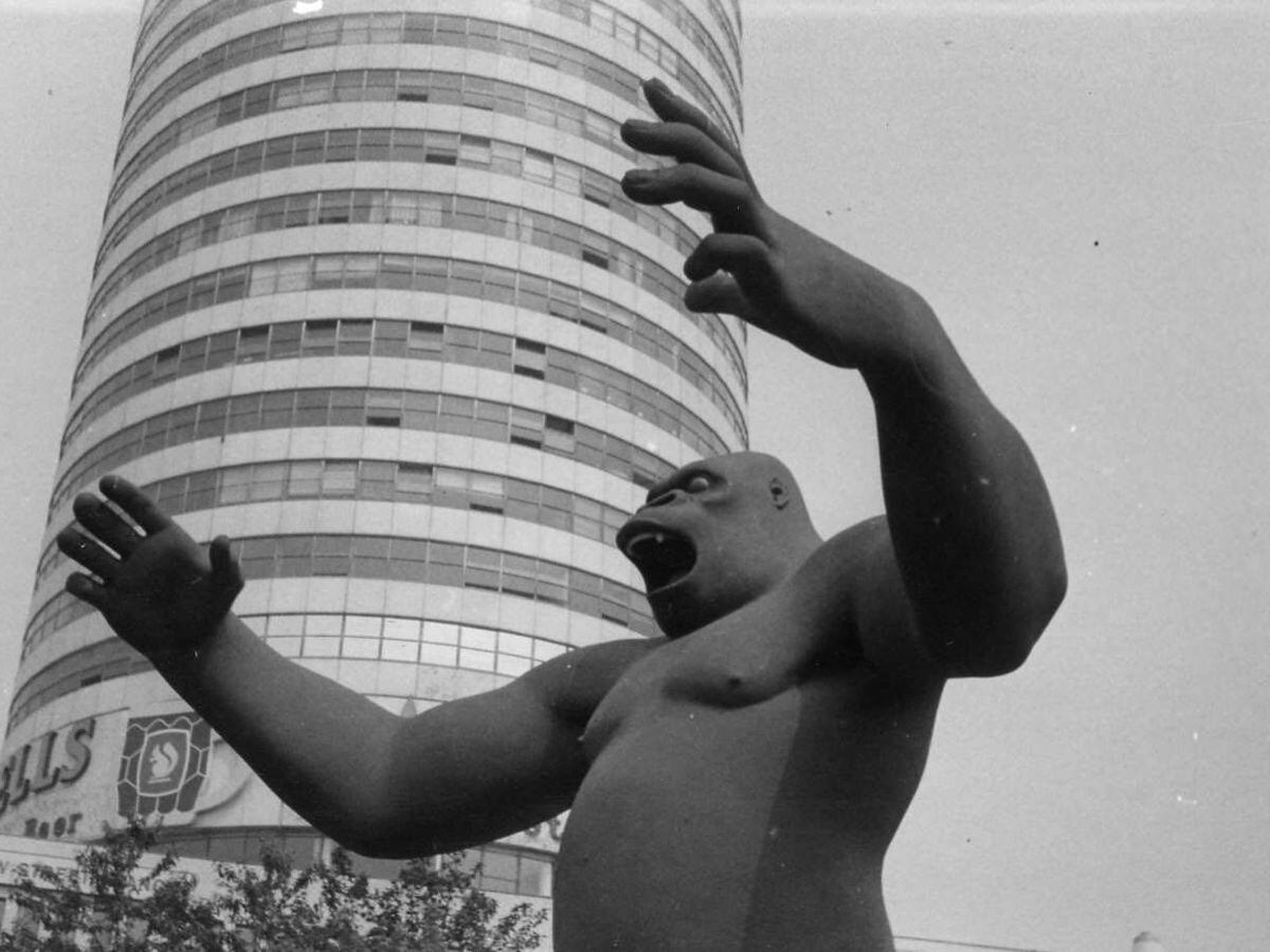 King Kong statue in Birmingham