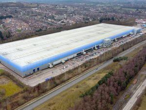 Amazon's fulfilment centre at Rugeley