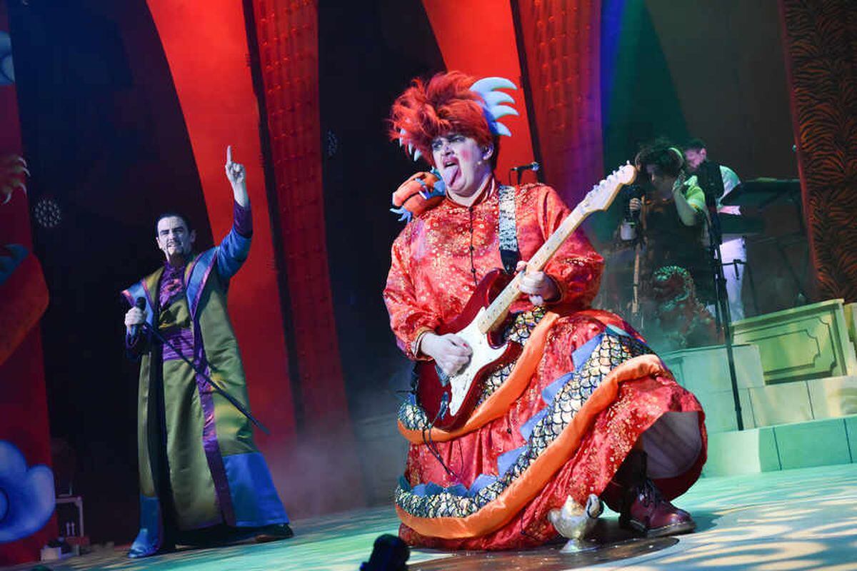 Aladdin The Wok 'n' Roll Panto, Stafford Gatehouse Theatre - review and pictures