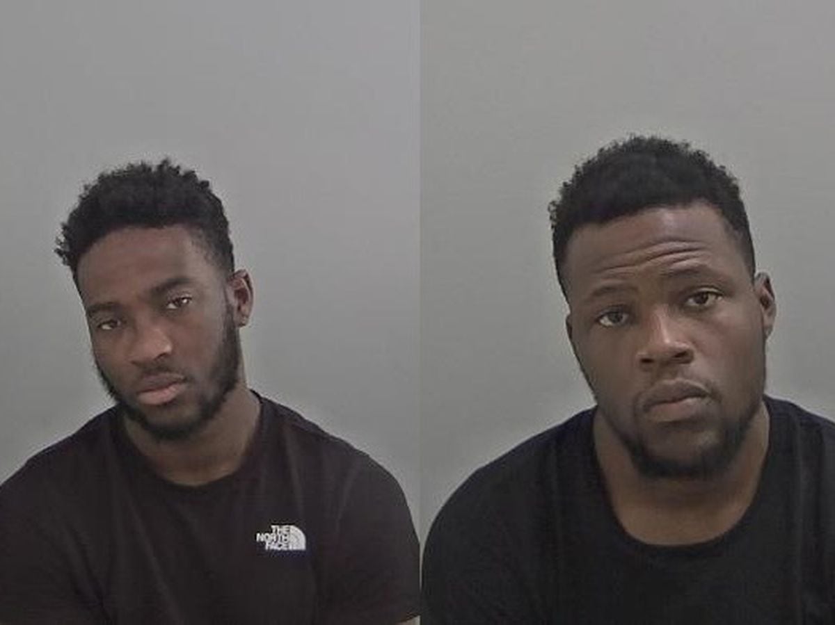 Agandy Anderson, left, and Tafferal Richards, right, were both county lines drug dealers when they were caught