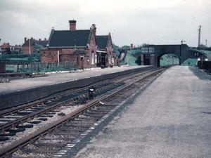 The old Aldridge Station before it was closed in the 1960s. PIC: DJ Norton, Birmingham (supplied by West Midlands Combined Authority)