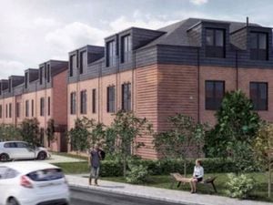 Artist's impression of proposed apartment blocks for The Happy Wanderer pub site in Bilston. Image: CT Planning.