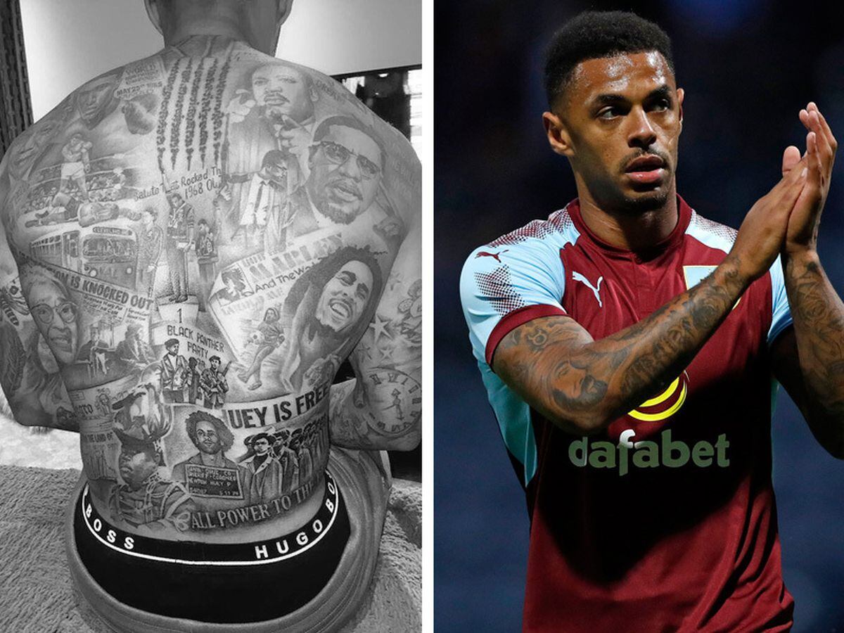 Martin Luther King, Nelson Mandela and Malcolm X: Just some of the tattoos  on Andre Gray's back | Express & Star