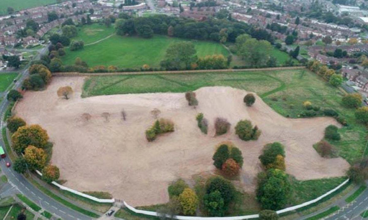 An aerial view of the former Northicote School site. PIC: Accord Housing design and access statement.