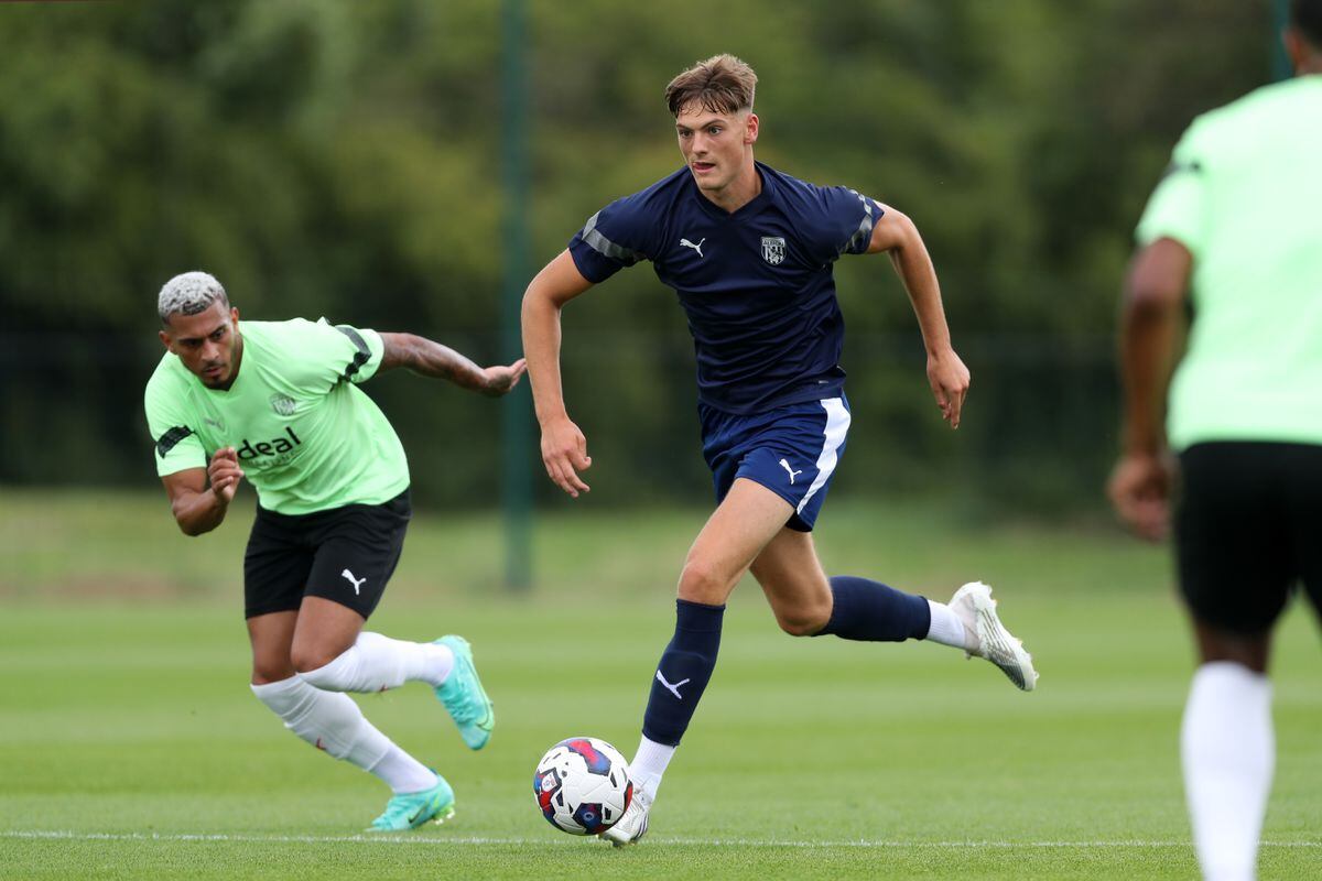 West Brom's Caleb Taylor joins Cheltenham
