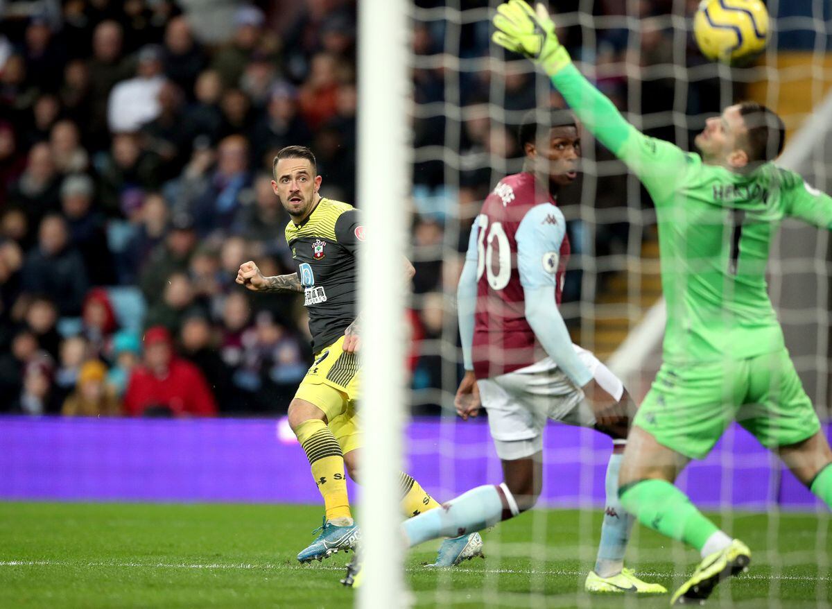 Southampton's Danny Ings scores his sides third goal (Nick Potts/PA Wire)