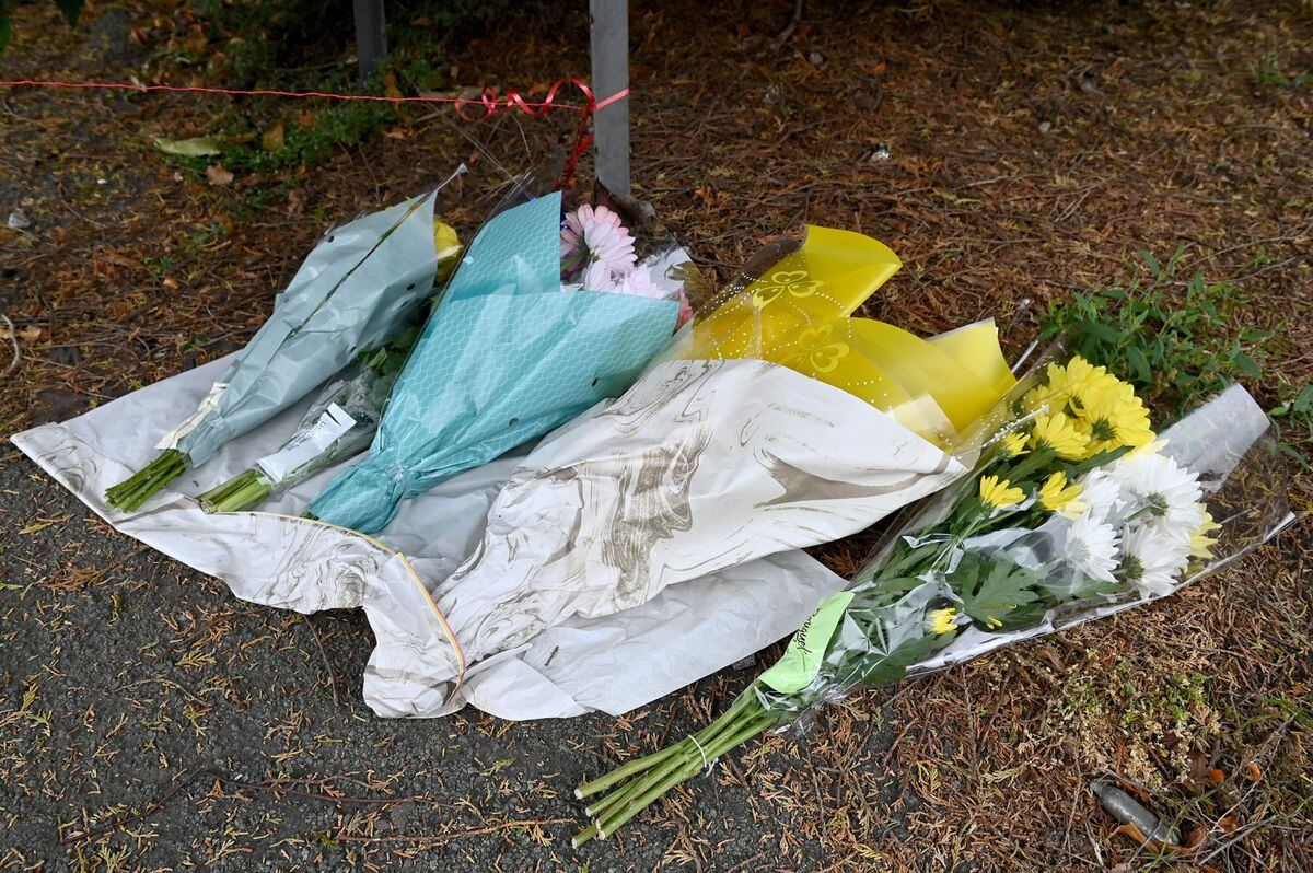 Tributes have been left on Mount Road after a 16-year-old died