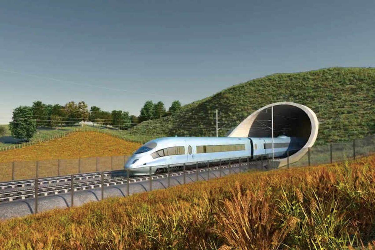 HS2 would have been submerged by floods - claim