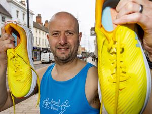 Stuart Perkins is set to run 26 miles to raise funds for a hospital charity in Dudley
