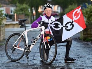 DUDLEY COPYRIGHT MNA MEDIA TIM THURSFIELD 14/01/22.David Viner, who campaigned for the Commonwealth Games cycling events to come to Wolverhampton and Dudley, who hopes it will leave a lasting legacy for the area..