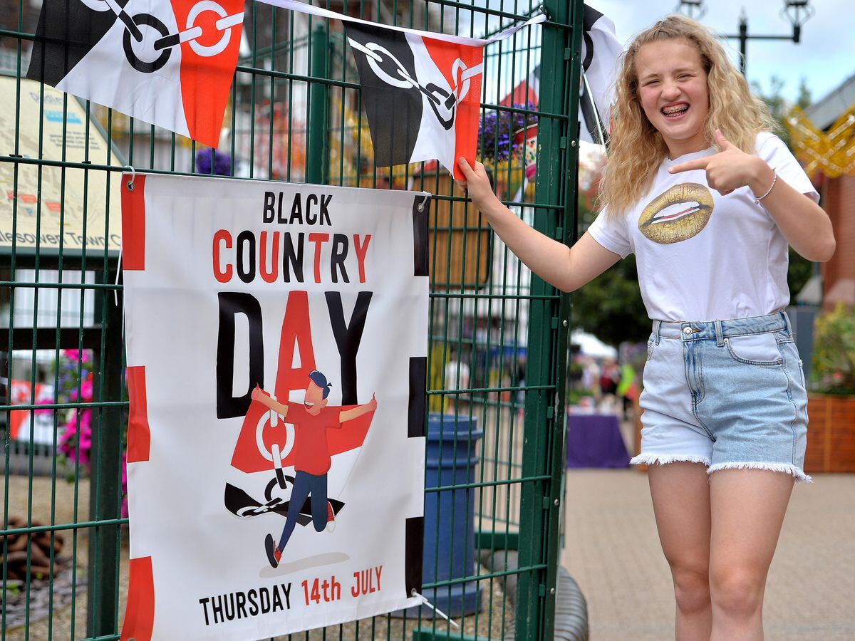 Britain's Got Talent star Eva Abley entertained crowds at Black Country Day