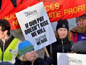 Environment Agency staff on strike