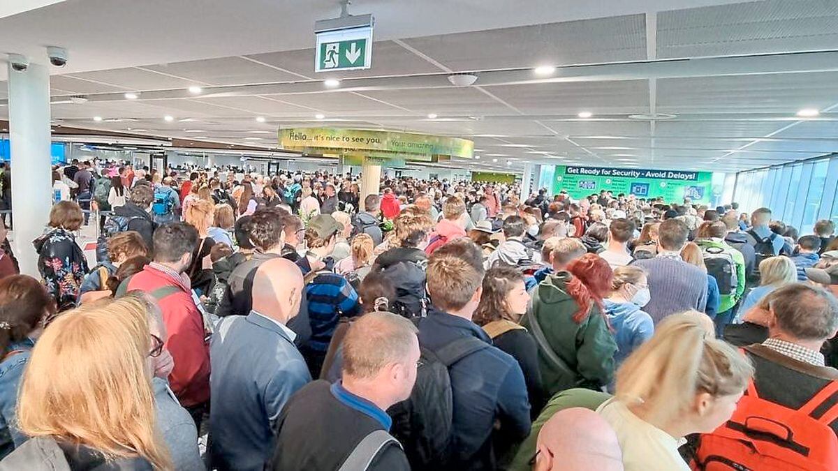 Chaos at Bristol Airport, where passengers had to return duty free goods