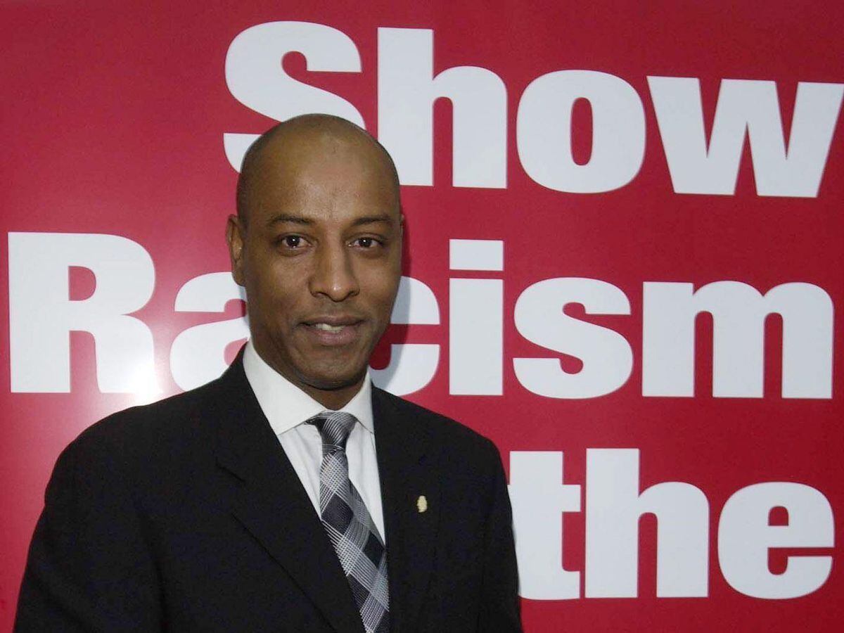 Brendon Batson Show Racism the Red Card Hall of Fame Awards