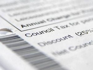 Council tax rebates are due in April