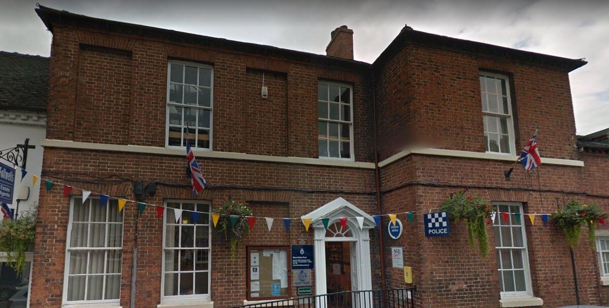 A Google Street View image of Stone Town Council's office in Station Road Stone where the town's police station is also based