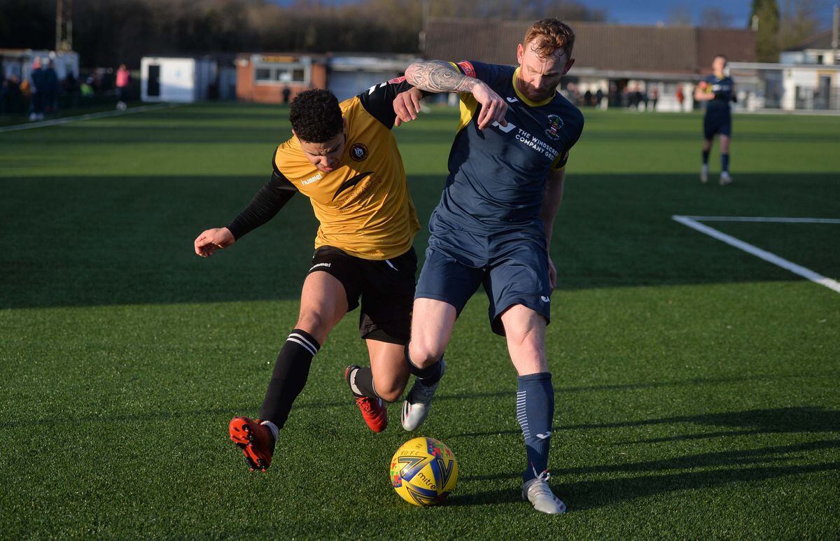 Rushall's Tyler Lyttle and Patrick Brothers..
