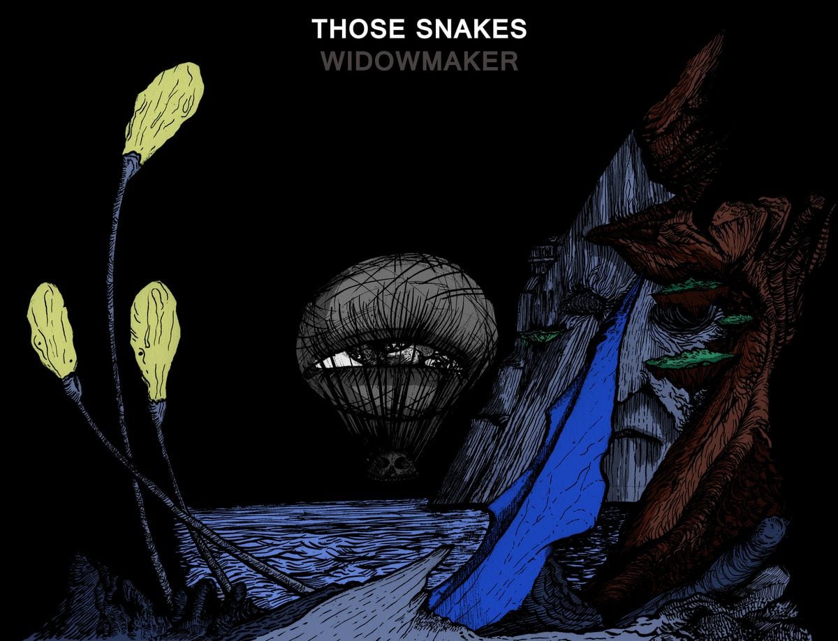 The album artwork for Widowmaker by Stafford's Those Snakes