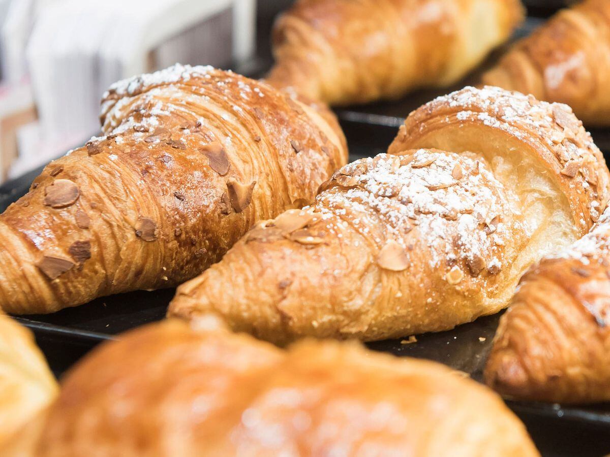 Undated handout photo issued by Pret A Manger of some of their Croissants