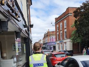 Police on Stourbridge High Street