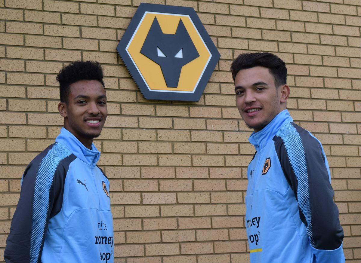 Boubacar Hanne (left) and Pedro Goncalves have both joined Wolves (© AMA SPORTS PHOTO AGENCY)