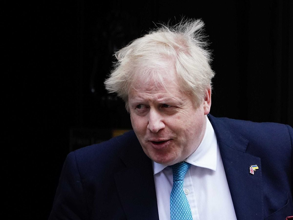 Boris Johnson leaves 10 Downing Street to attend Prime MinisterÃÂÃÂ¢ÃÂÃÂÃÂÃÂs Questions at the Houses of Parliament