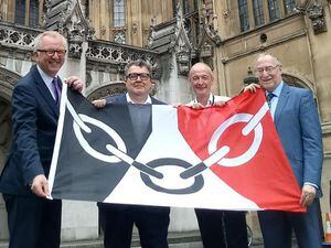 Black Country Flag proudly displayed at House of Commons