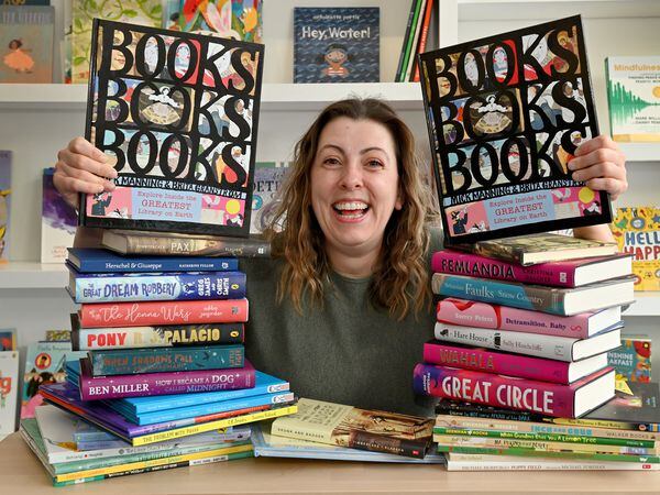 Jenny McCann, owner of the Bear Bookshop, Smethwick