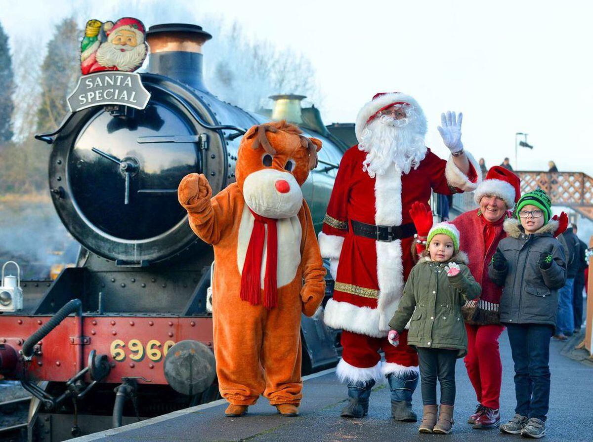 The Santa Trains are returning to Severn Valley Railway