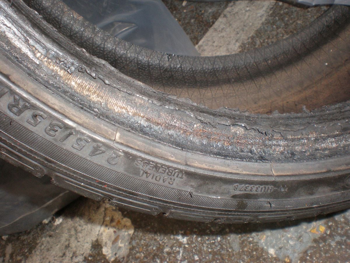 The exercise sought to find tyres that were dangerous or not as described
