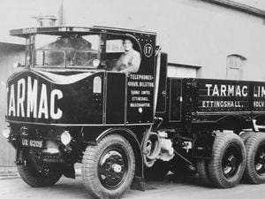 One of Tarmac's lorries at Ettingshall
