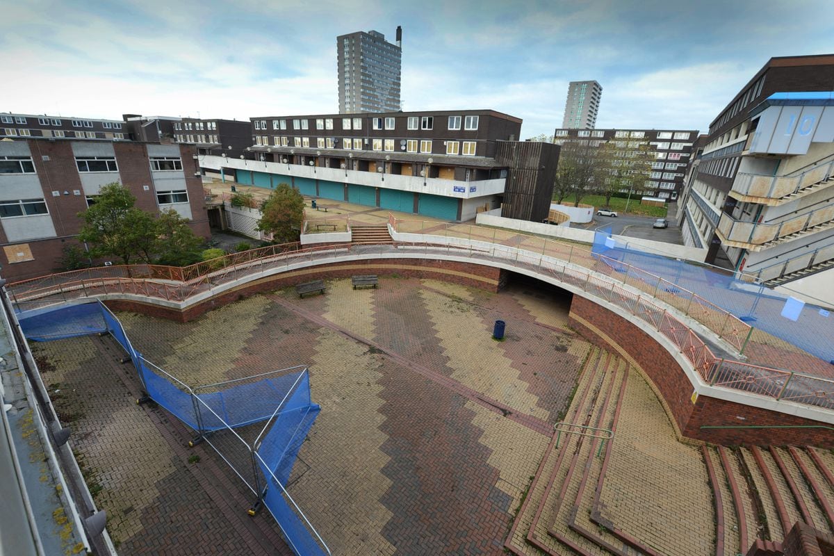How the Heath Town estate looked ahead of demolition 