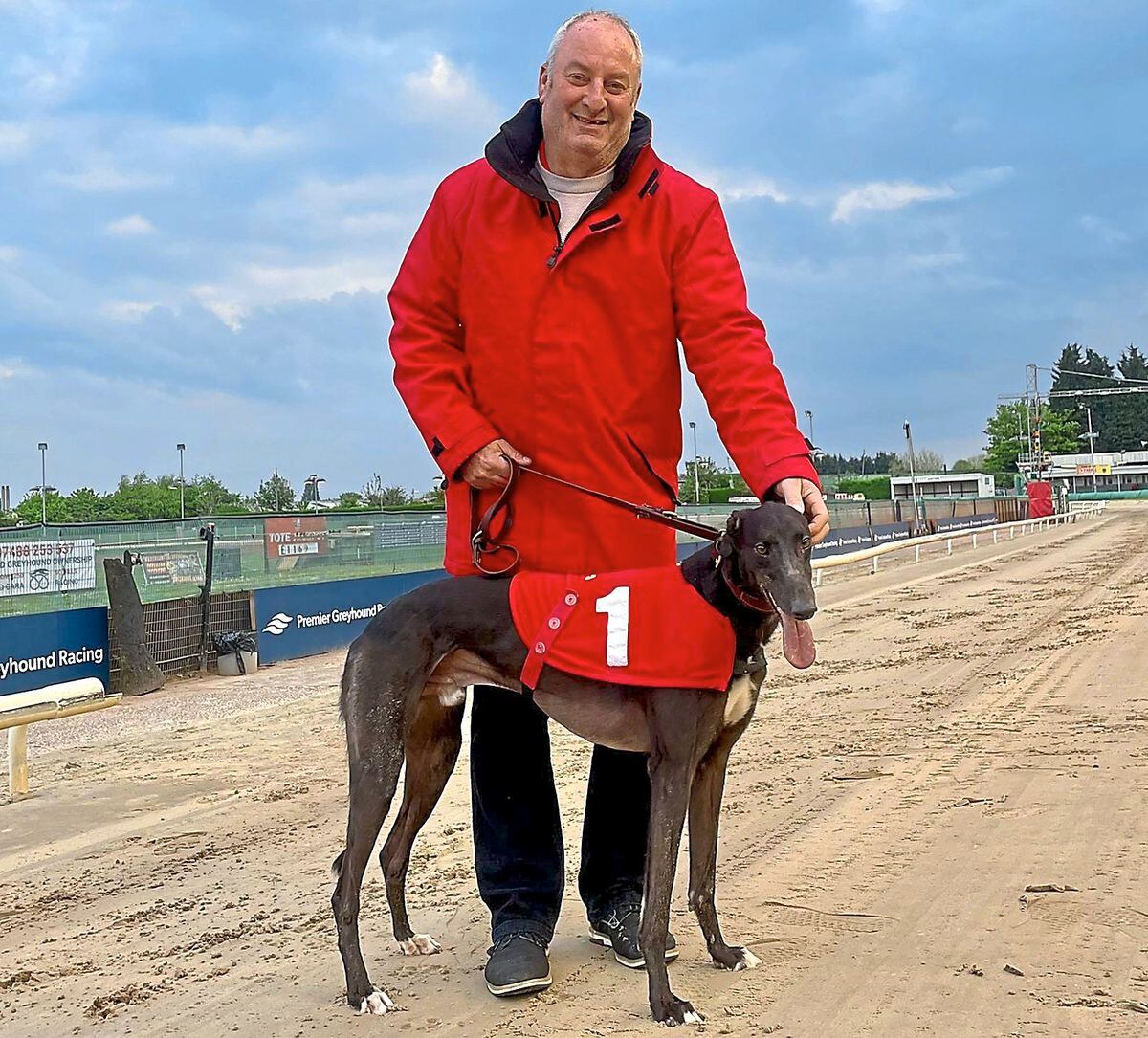 Greyhound trainer Graham Rankin is a Monmore regular