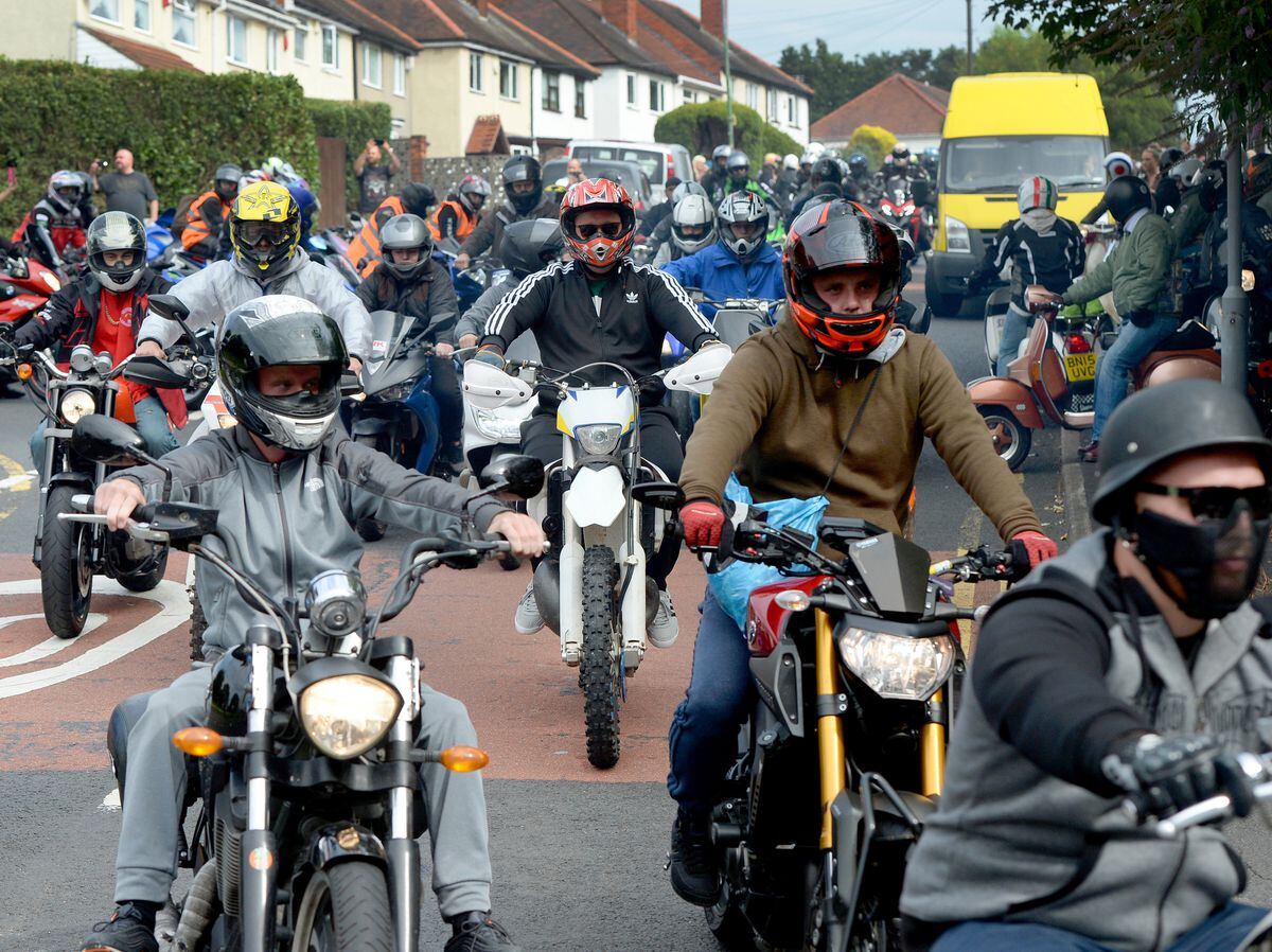 The first charity ride-out for Ryan Passey took place in 2018