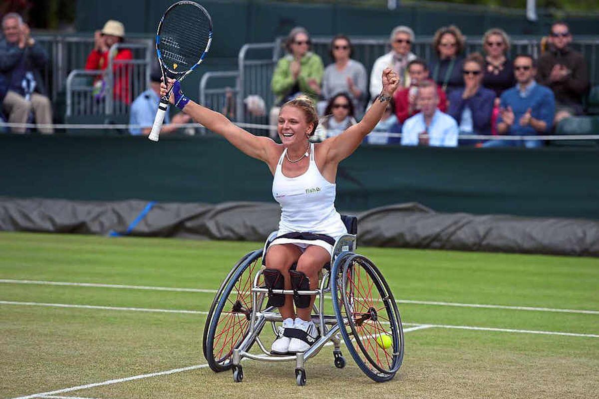 Wheelchair tennis star Jordanne Whiley says Dudley honour is just ace