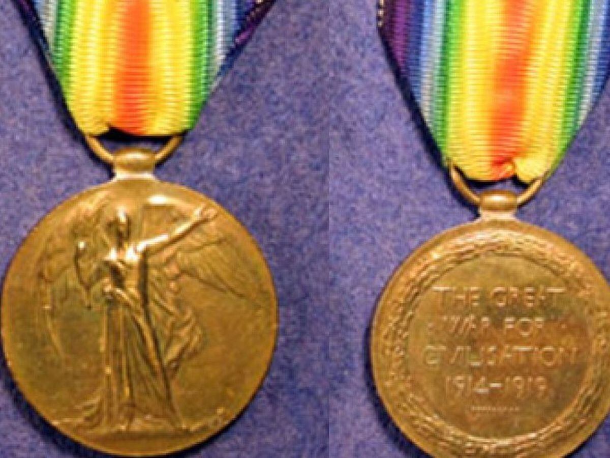 Some of the missing medals