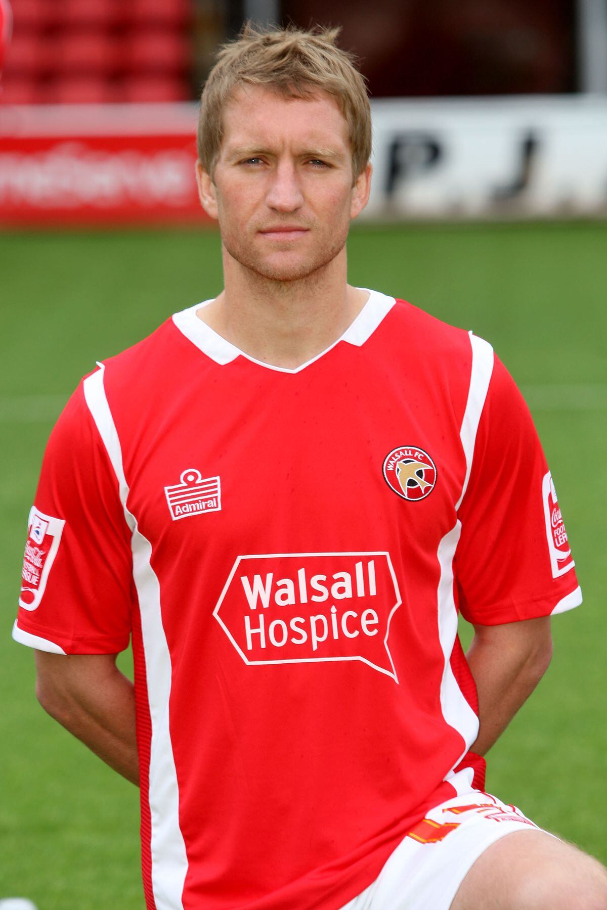 Jamie Vincent during his second Walsall spell